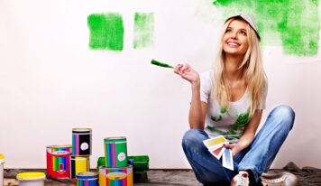 Pintar el hogar antes de la mudanza