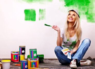 Pintar el hogar antes de la mudanza
