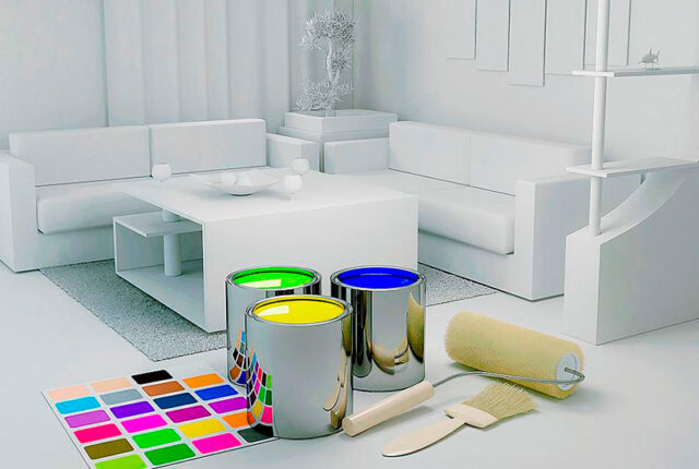 Pintar el hogar antes de la mudanza